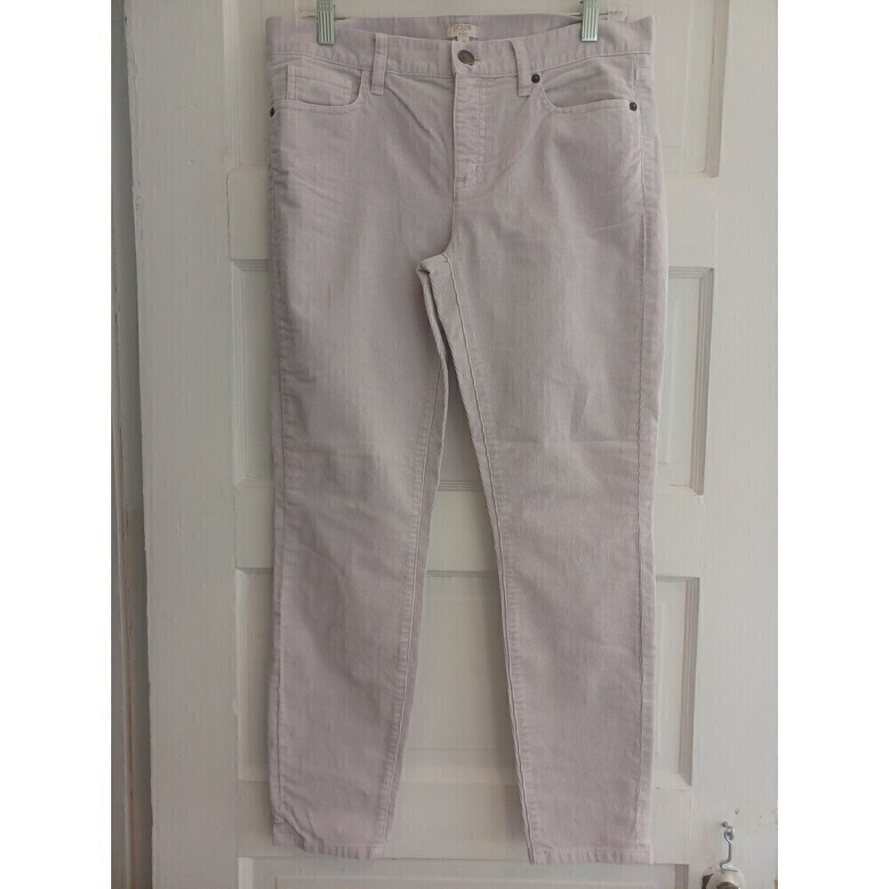 J. Crew 5 pocket corduroy pants womens 28 pale lilac slim stretch classic
